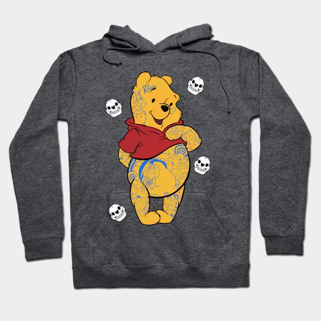 teddy bear Hoodie by NomadaArtshop